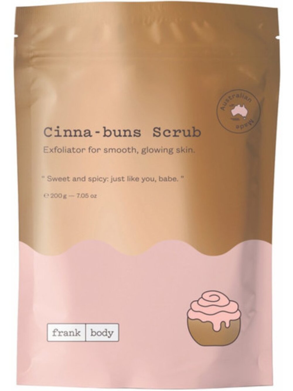 NEW Frank Body Cinna-buns Scrub